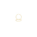 Slit Cut 14K Gold-Filled Hoop Earrings For Women 25 - 80 mm