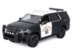 2021 Chevrolet Tahoe "California Highway Patrol" Black and White "Authority" "Maisto Design" Series 1/26 Diecast Model Car by Maisto