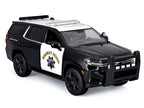 2021 Chevrolet Tahoe "California Highway Patrol" Black and White "Authority" "Maisto Design" Series 1/26 Diecast Model Car by Maisto