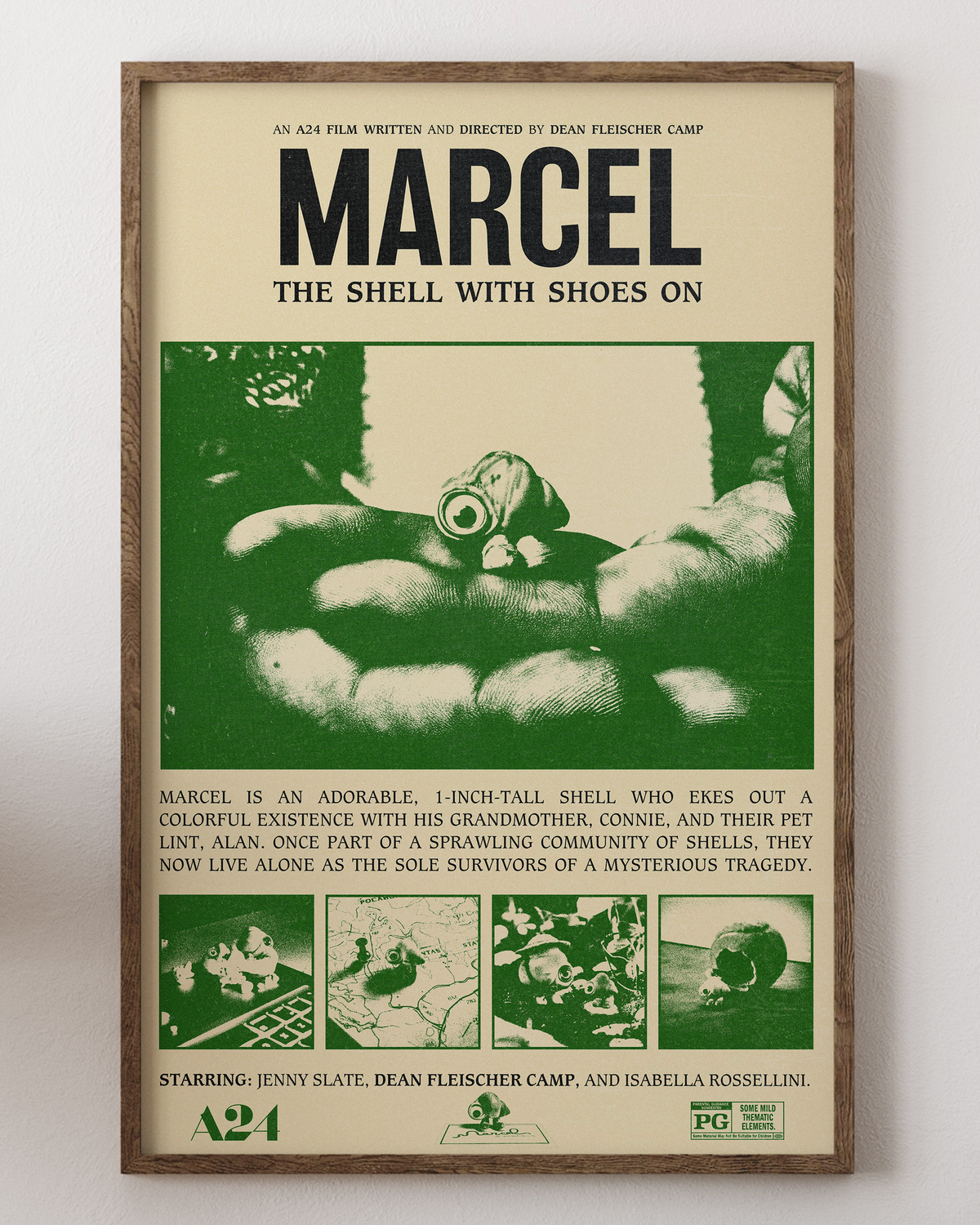 Marcel the Shell with Shoes on