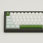 Matcha Design Keycaps and Mechanical Keyboard