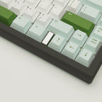 Matcha Design Keycaps and Mechanical Keyboard