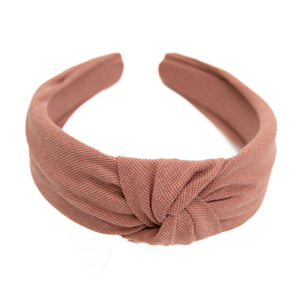 Mauve - Knotted Headband