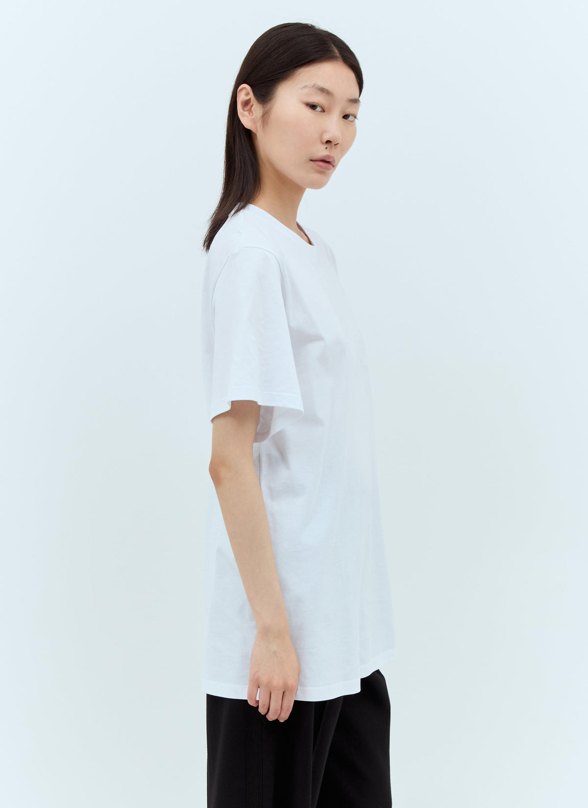 Max Mara Women Logo Embroidery T-Shirt