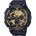 Casio Men's Chronograph Sport Watch with Gold Dial - MCW-200H-9AV