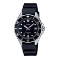 Casio Men's Watch with Black Dial Resin Band - MDV-10-1A1VDF