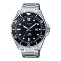 Casio Men's Stainless Steel Dive Watch with Black Dial - MDV-106DD-1A1VCF
