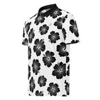 Midnight: Black Sand Bloom | Polo Shirt (slim fit)