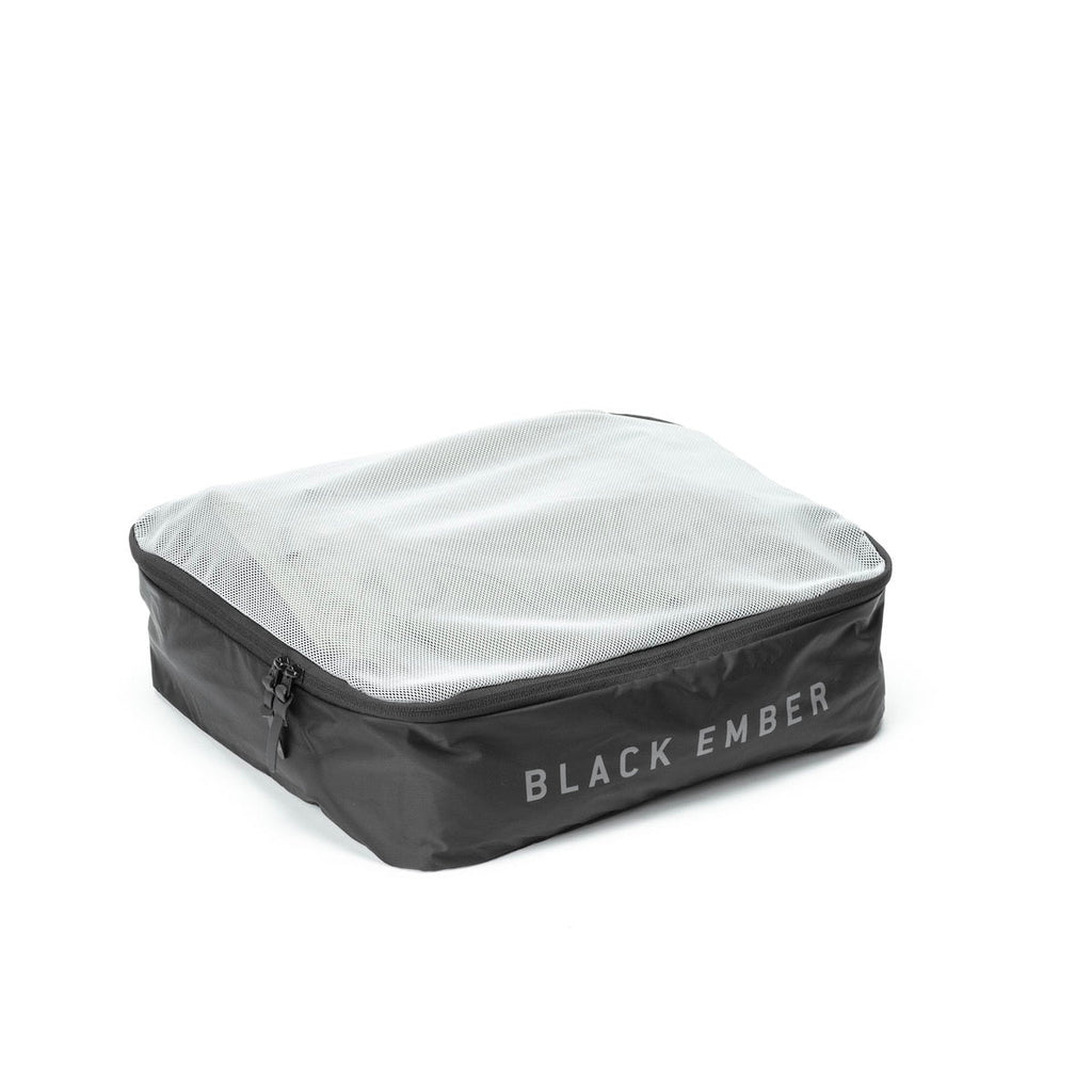 PACKING CUBE LARGE - JET BLACK : 12L