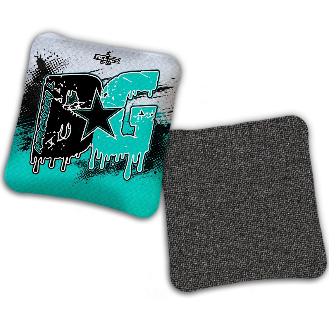2027 ACL - BG Multiple Bag Models "GRUNGE" - Pro Stamped Cornhole Bags - SET OF 4 BAGS