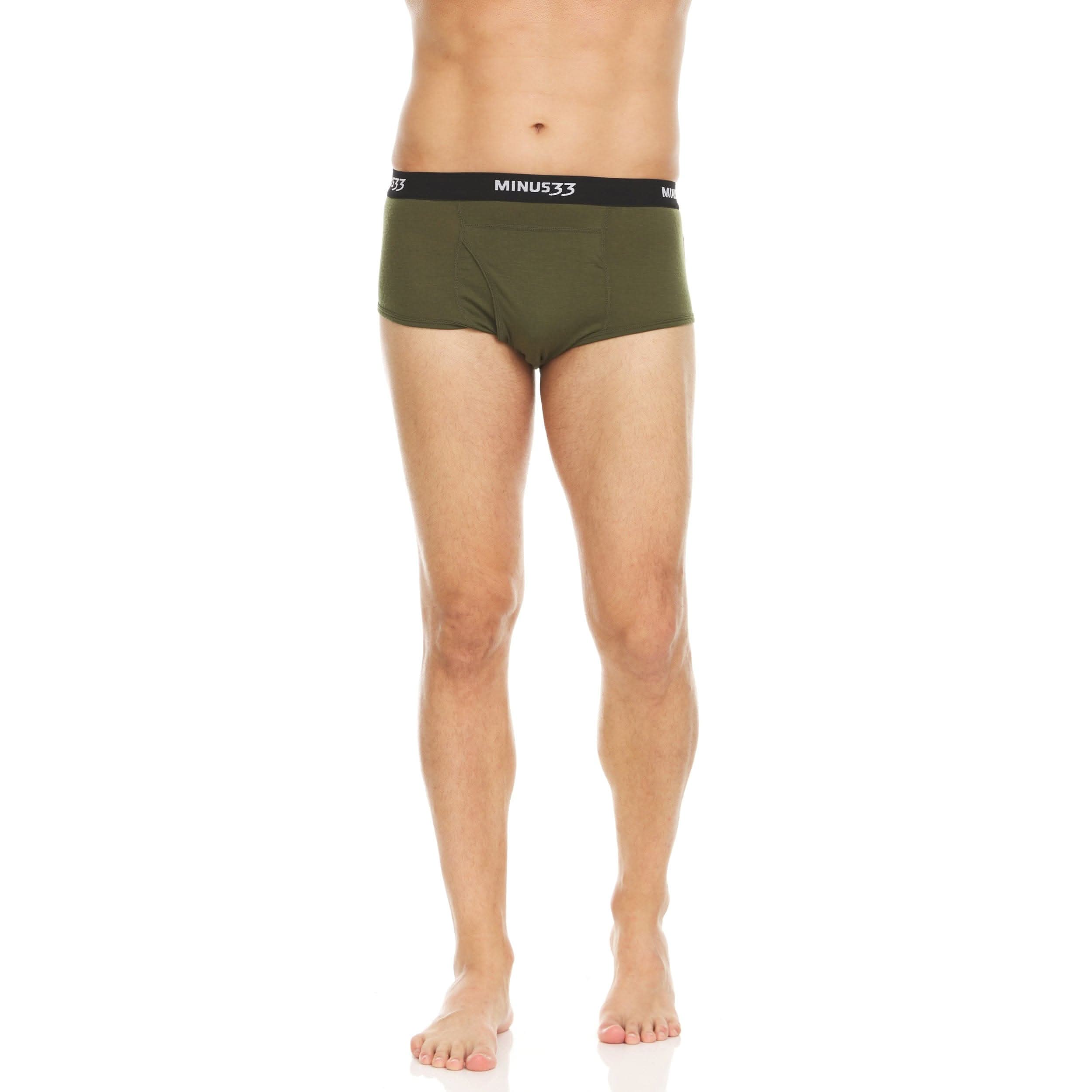 Microweight Men's Wool Briefs - Woolverino