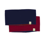 Midweight Reversible Wool Headband  - 100% Merino Wool