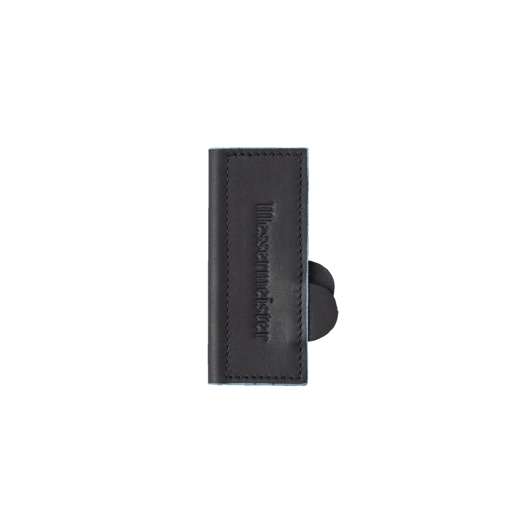4 Inch Black Magnetic Leather Edge-Guard