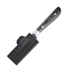 4 Inch Black Magnetic Leather Edge-Guard
