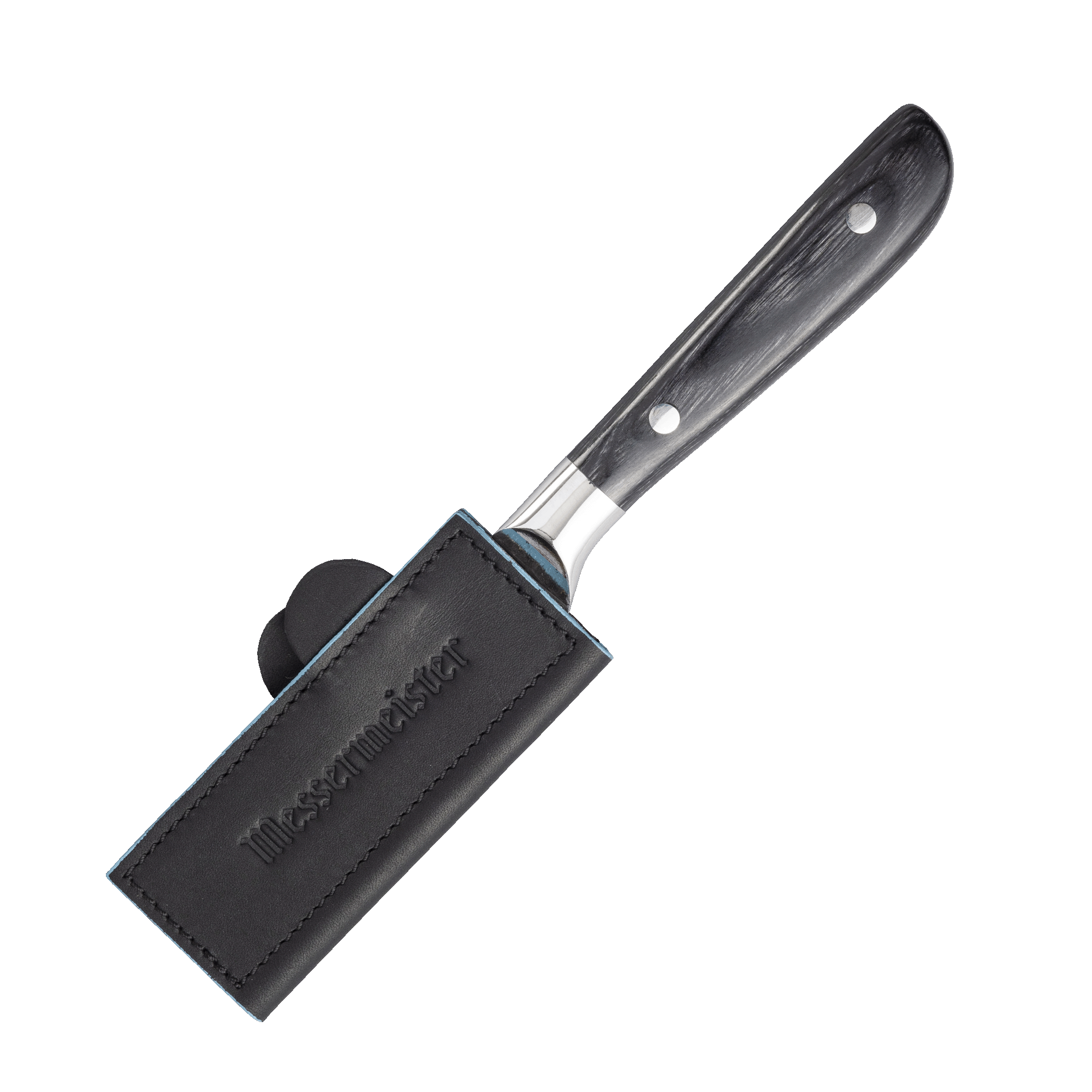 4 Inch Black Magnetic Leather Edge-Guard