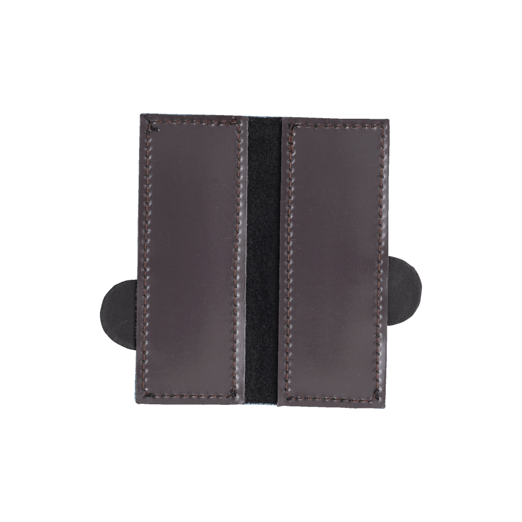 4 Inch Black Magnetic Leather Edge-Guard