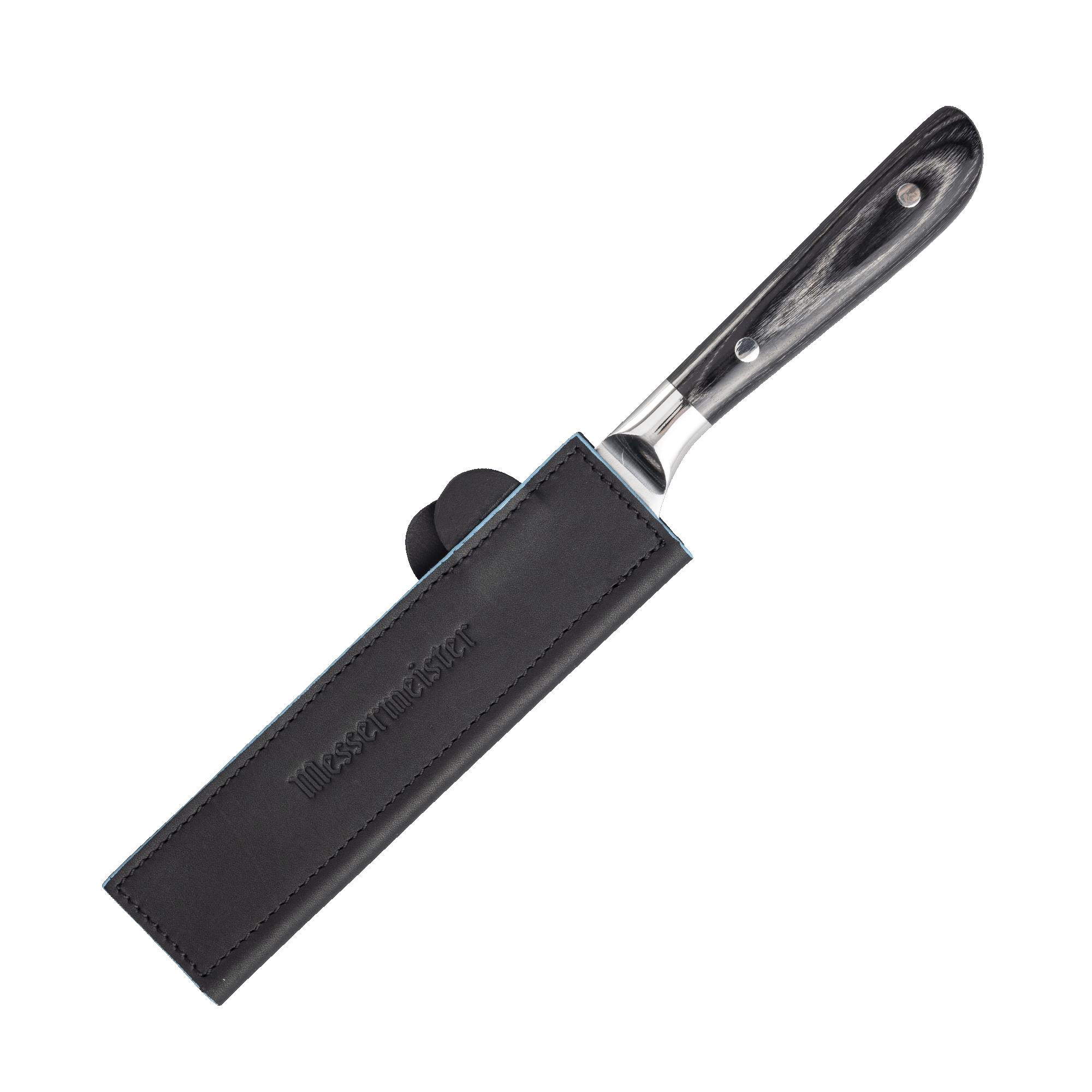 6.5 Inch Black Magnetic Leather Edge-Guard