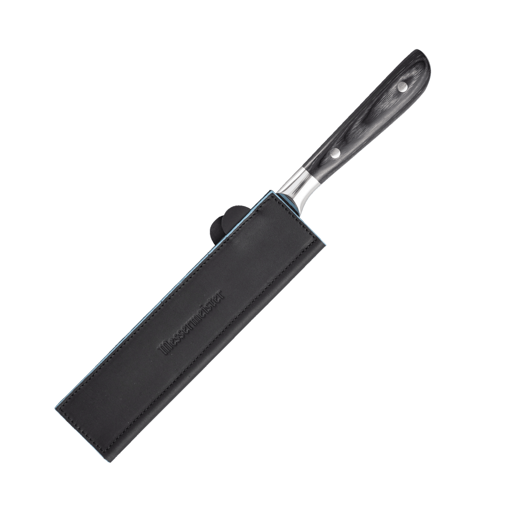 8.5 Inch Black Magnetic Leather Edge-Guard