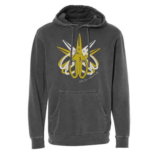 Esther Choi Shears Midnight Hoodie