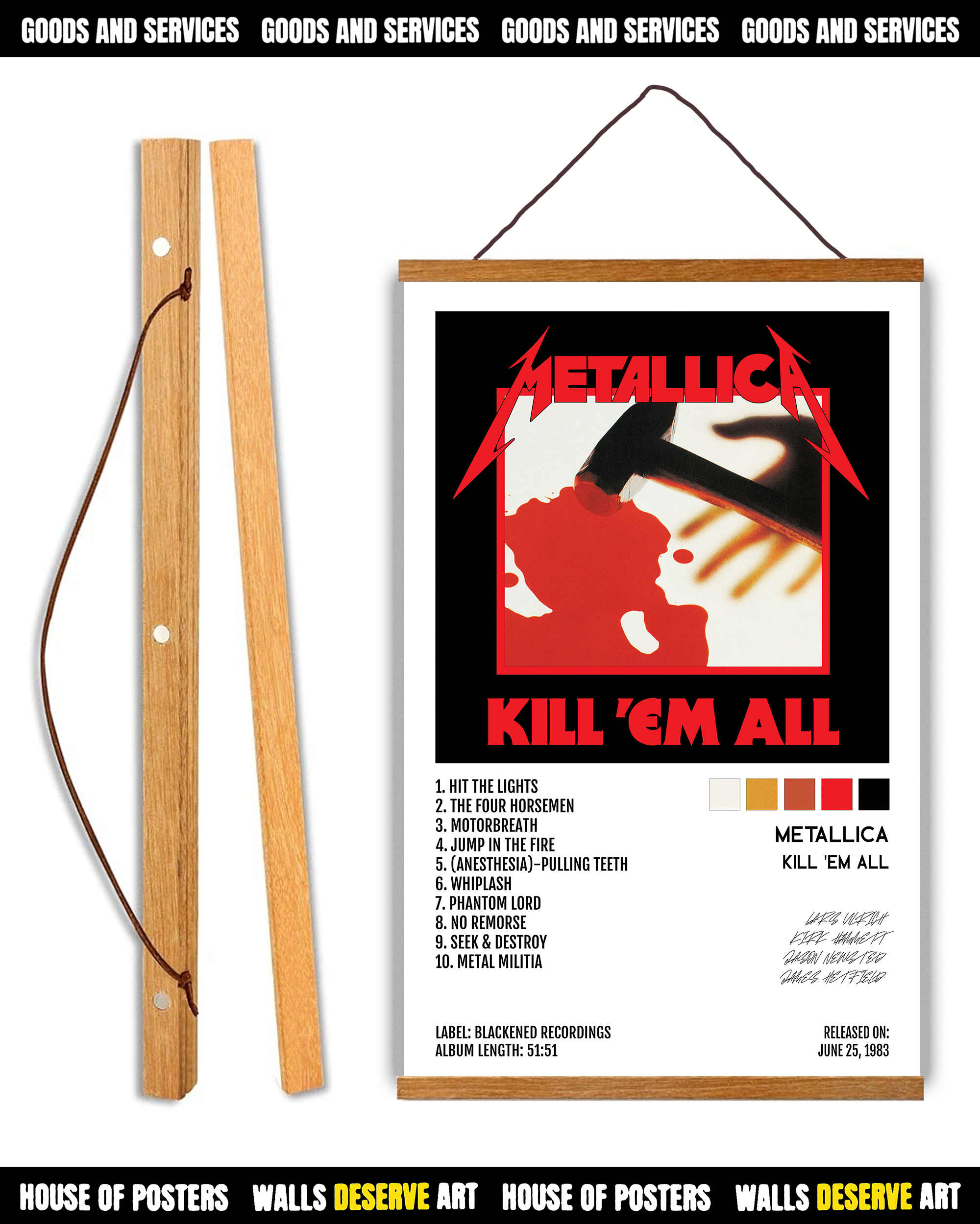 Metallica- Kill 'Em All