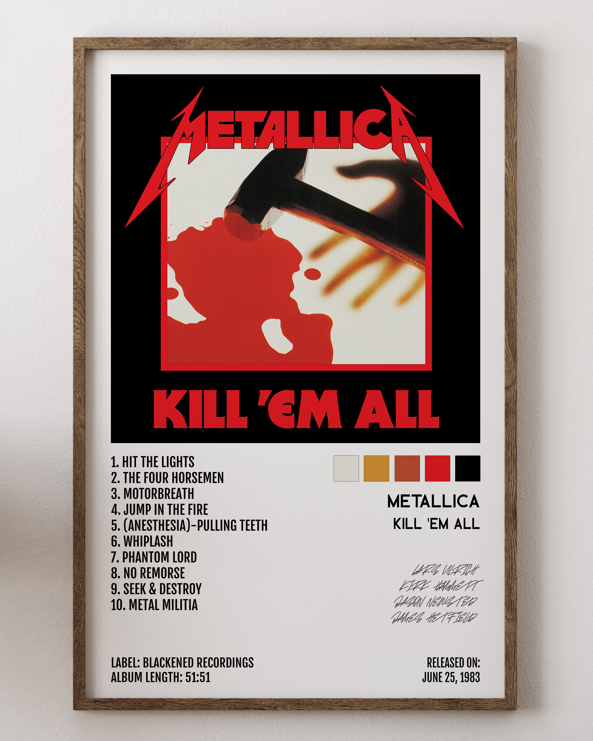 Metallica- Kill 'Em All