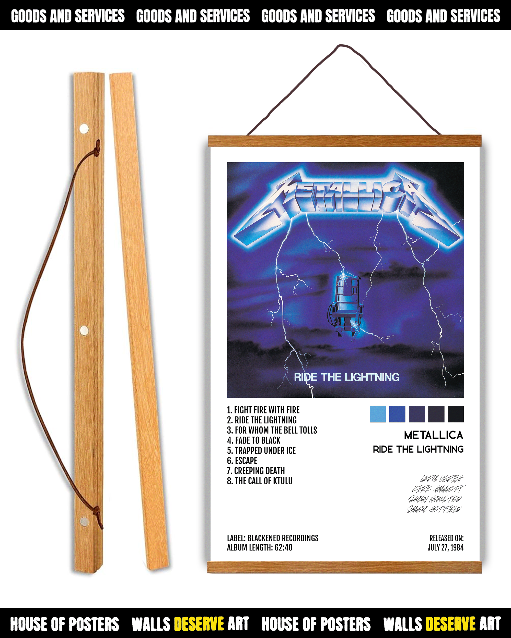 Metallica- Ride the Lightning