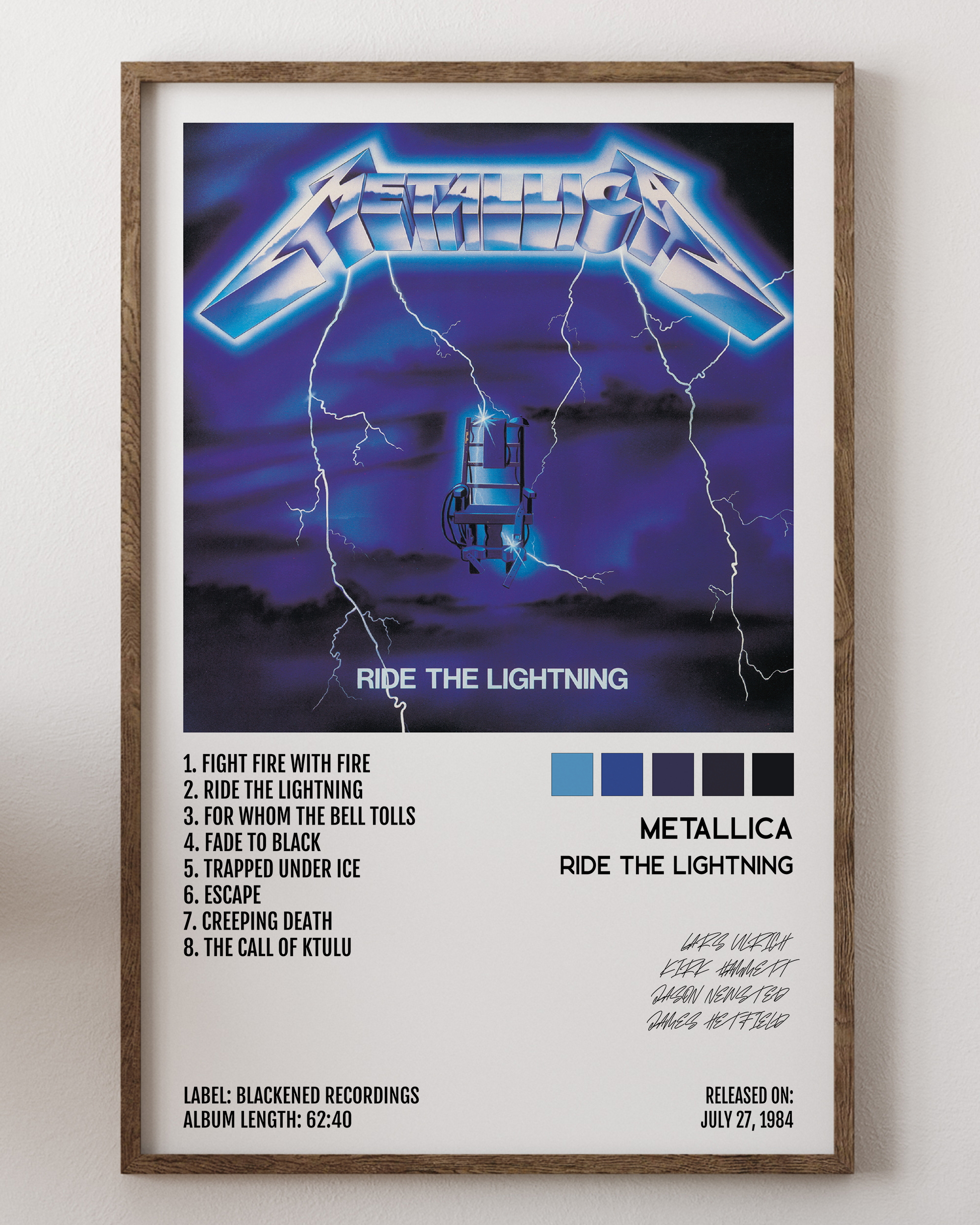 Metallica- Ride the Lightning