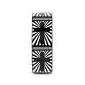 SUNBURST CROSSES on Black Flat Tungsten Carbide Ring