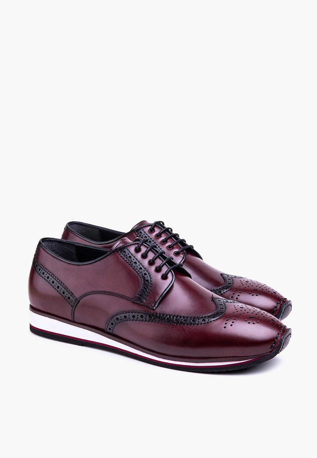 Milan Sneaker Burgundy