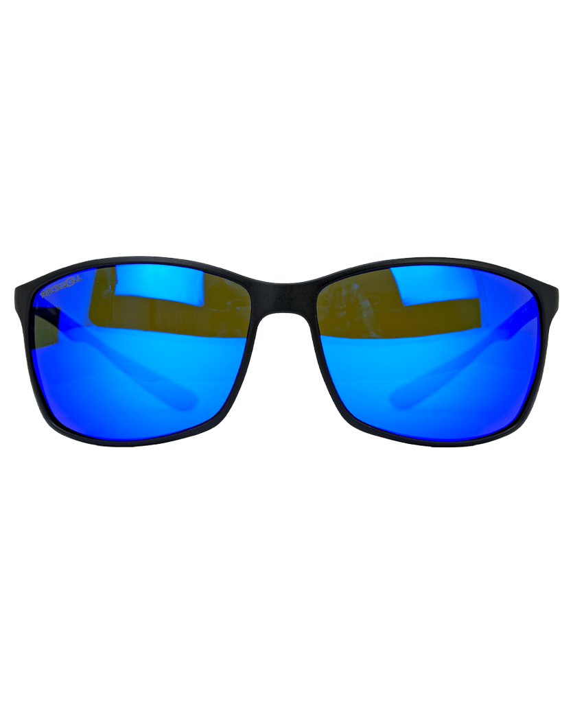 Milano (Black/Blue Mirror Polarized Lens)