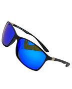 Milano (Black/Blue Mirror Polarized Lens)