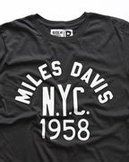 Miles Davis 1958 NYC Black Tee