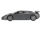 Bugatti EB110 Super Sport Grigio Scuro Dark Gray Metallic Limited Edition 1/64 Diecast Model Car by Mini GT