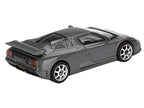 Bugatti EB110 Super Sport Grigio Scuro Dark Gray Metallic Limited Edition 1/64 Diecast Model Car by Mini GT