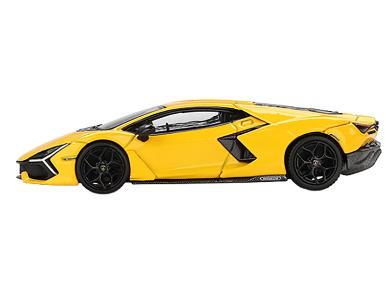 Lamborghini Revuelto Giallo (Yellow) Limited Edition 1/64 Diecast Model Car by Mini GT
