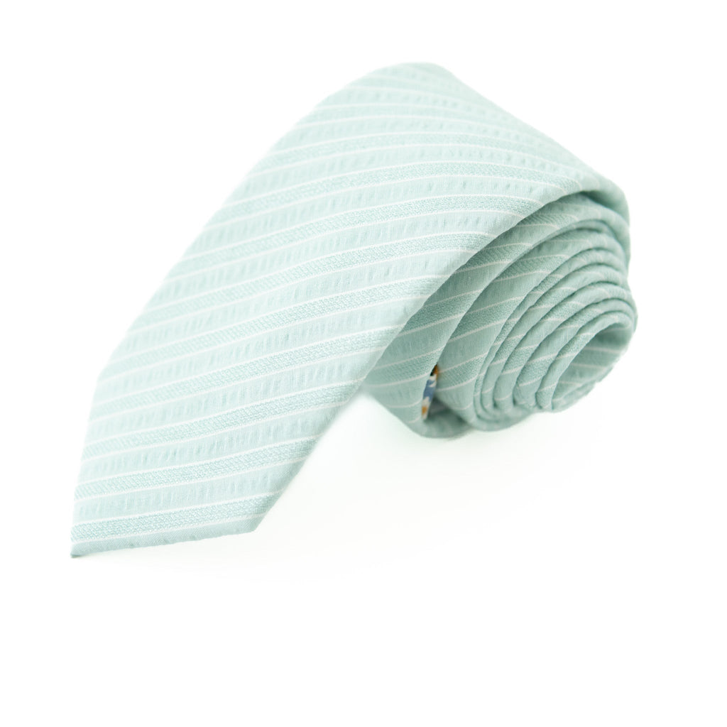 Mint Stripe - Men's Tie