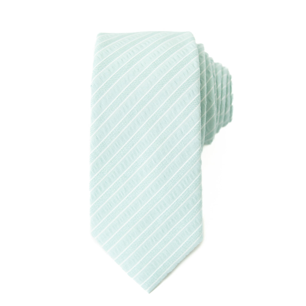 Mint Stripe - Men's Tie
