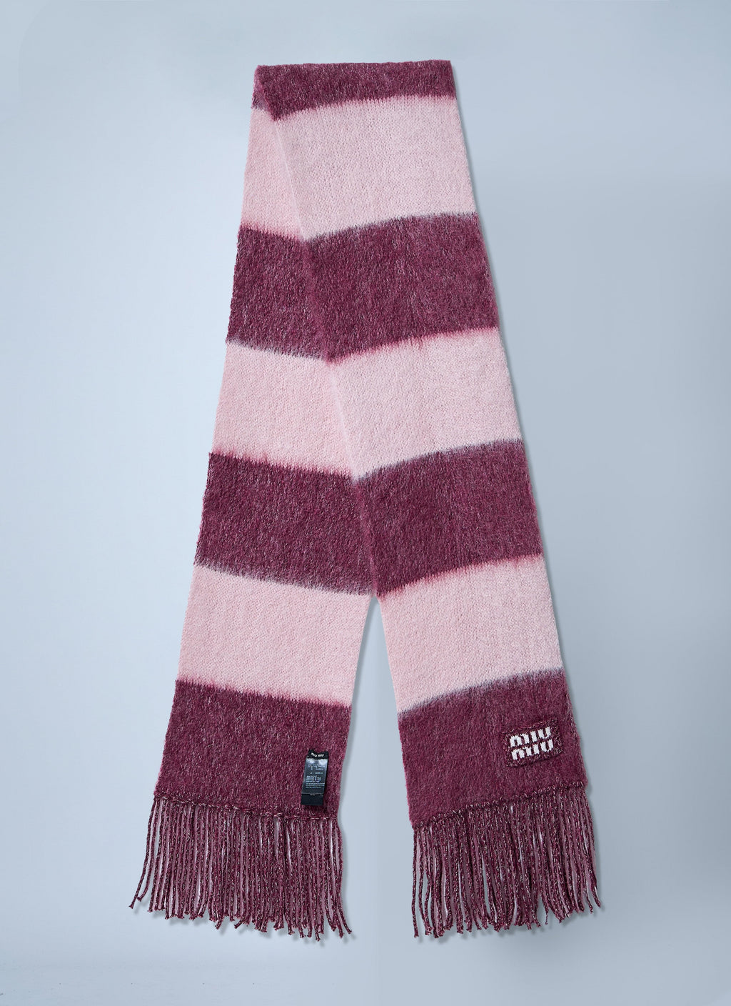 Miu Miu Women Logo Motif Scarf