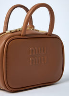 Miu Miu Women Micro Beau Leather Bag