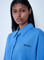 Miu Miu Women Logo Motif Shirt