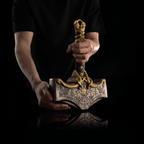 Mjolnir hammer steel version 26.45lb Glow-in-the-Dark Runes