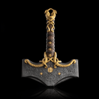 Mjolnir hammer steel version 26.45lb Glow-in-the-Dark Runes