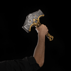 Mjolnir hammer steel version 26.45lb Glow-in-the-Dark Runes