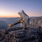 Mjolnir hammer steel version 26.45lb Glow-in-the-Dark Runes