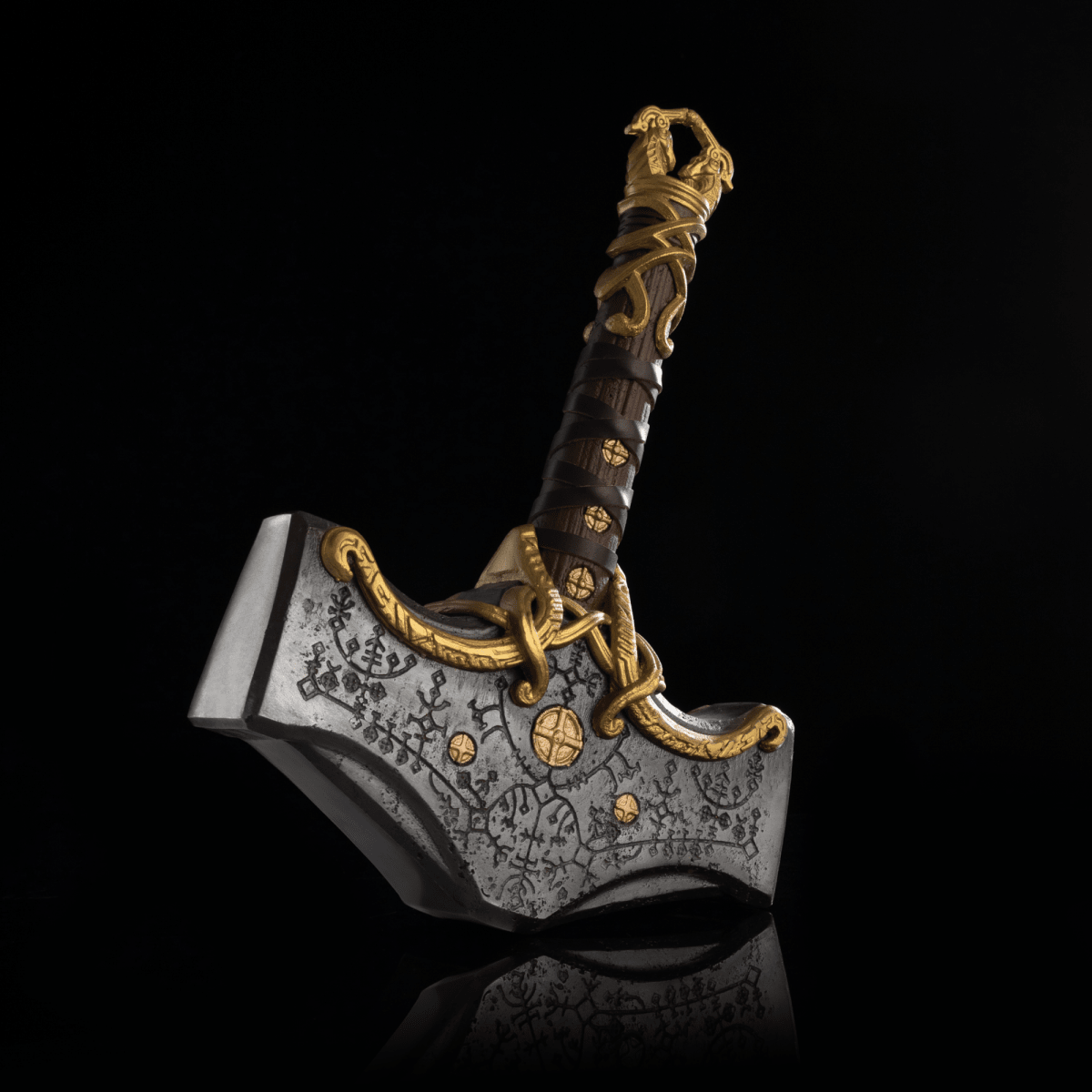 Mjolnir hammer steel version 26.45lb Glow-in-the-Dark Runes