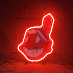MLB Cleveland Indians Neon Sign Light