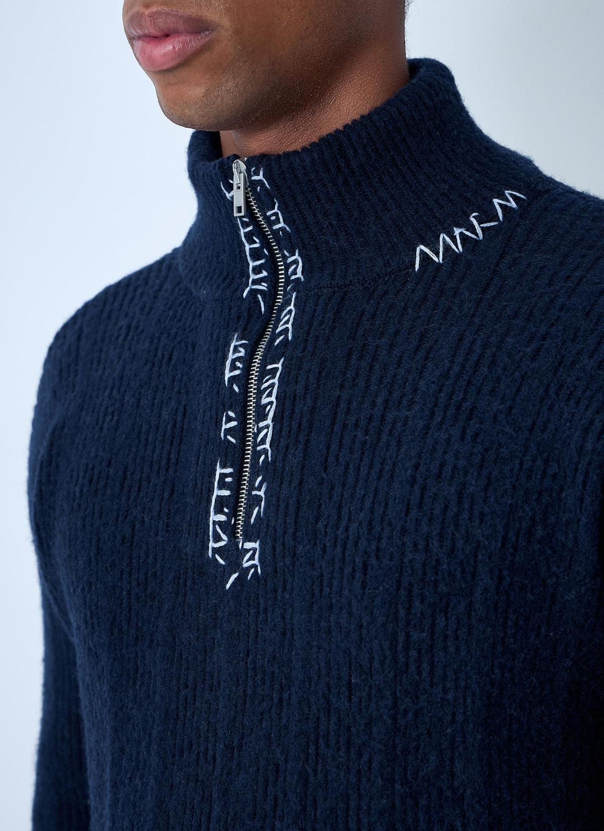 Marni Men Logo Embroidery Sweater