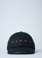 Marni Men Logo Motif Baseball Cap