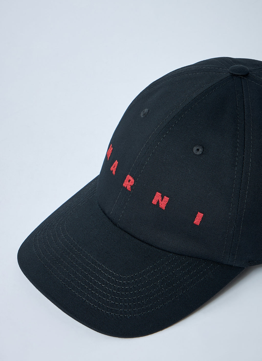 Marni Men Logo Motif Baseball Cap