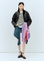 Marni Women Striped Wool-Mohair Sweater